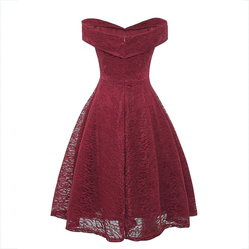 Vestido Rockabilly De Encaje