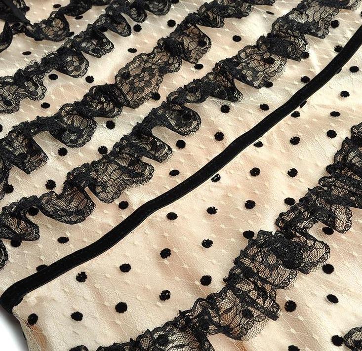 Vestido Vintage 40s Rosa