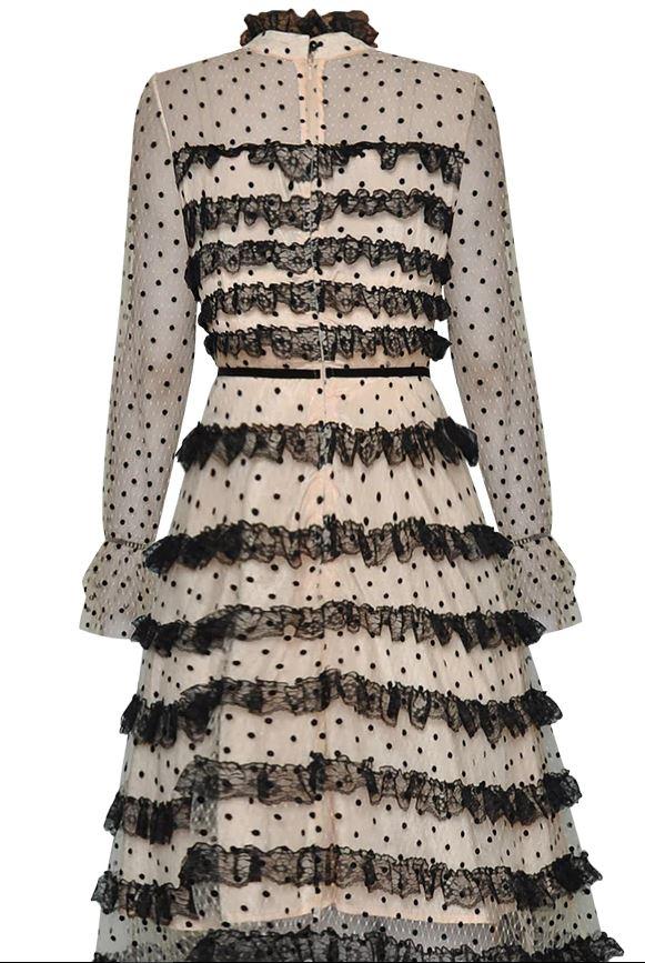 Vestido Vintage 40s Rosa